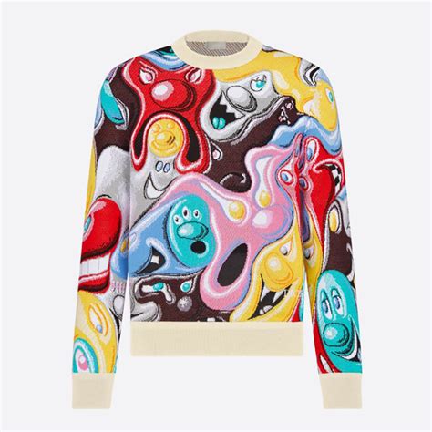 dior x kenny scharf sweater|Dior Kenny Scharf Sweater .